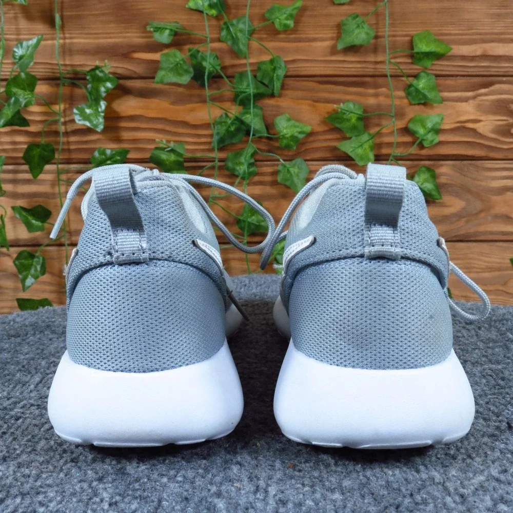 Nike Roshe One Kids Running Shoes Size 4Y Athletic‎ Casual Gray Mesh Sneakers